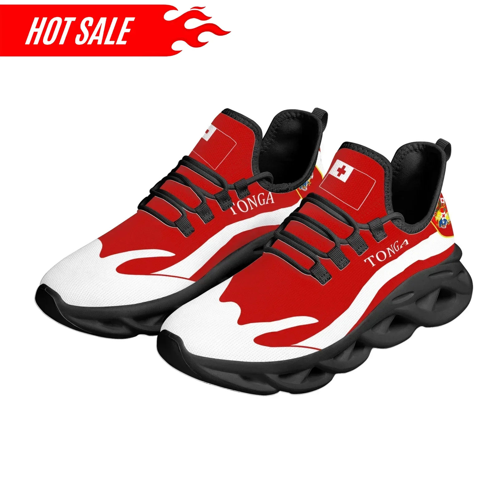Men Shoes Red Bottom - أحذية رياضية خارجية حمراء عصرية بتصميم