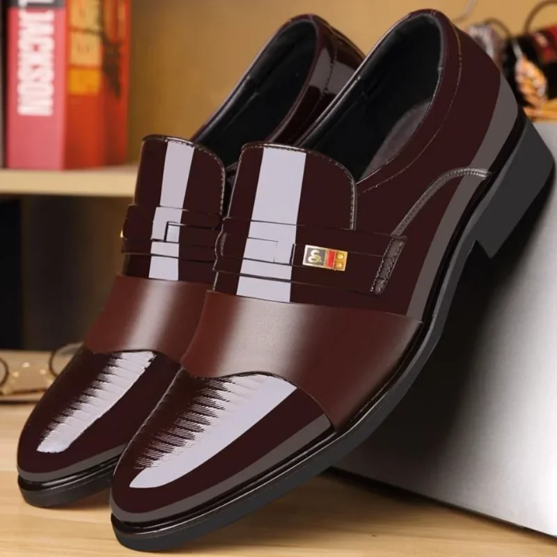 Men Shoes For Office Work - أحذية جلدية للرجال الزفاف الرسمي أوكسفورد