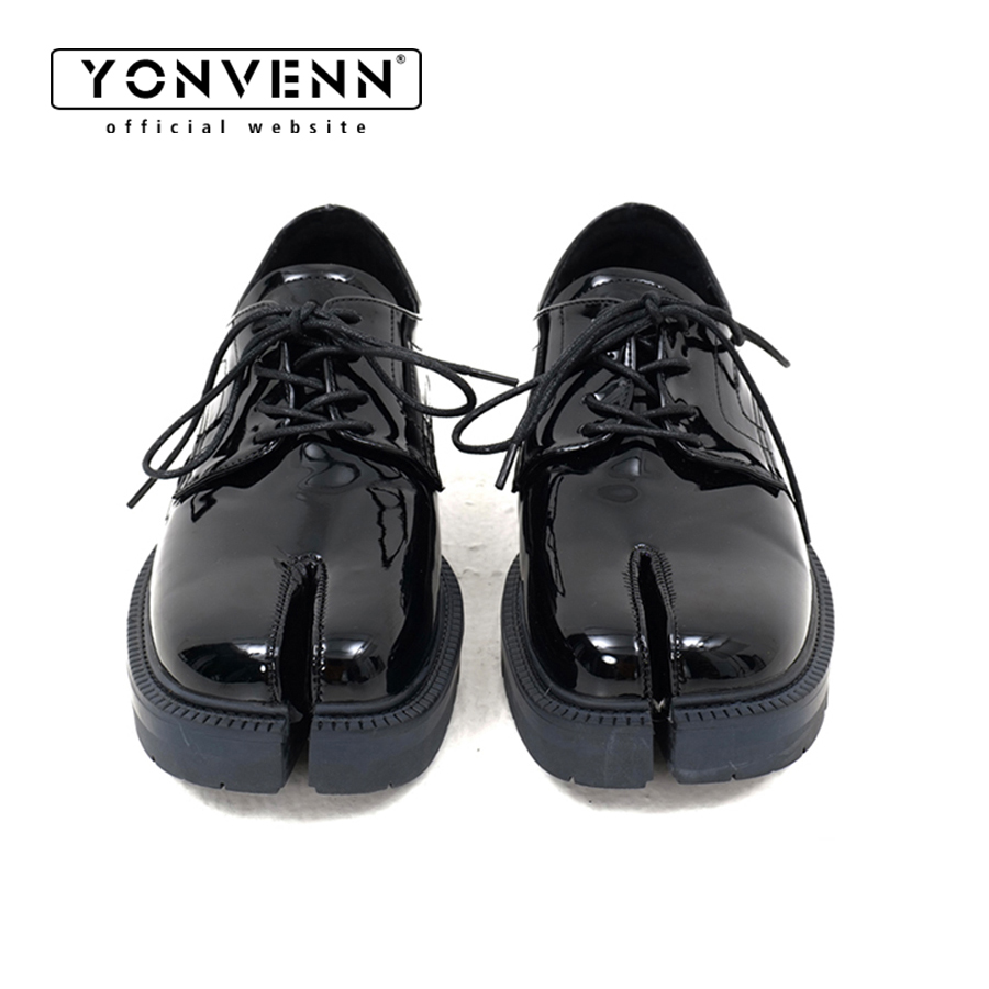Men Shoes For Office Work - حذاء تابي بمقدمة مقسمة للرجال، حذاء