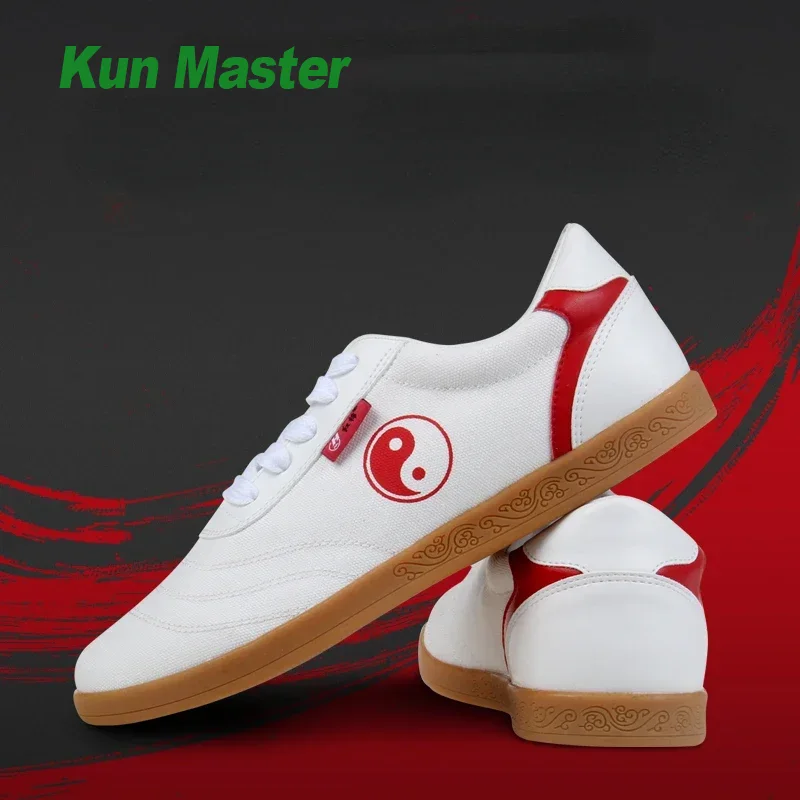 Men Shoes Red Bottom - أحذية تاي تشي قطنية حمراء للصيف