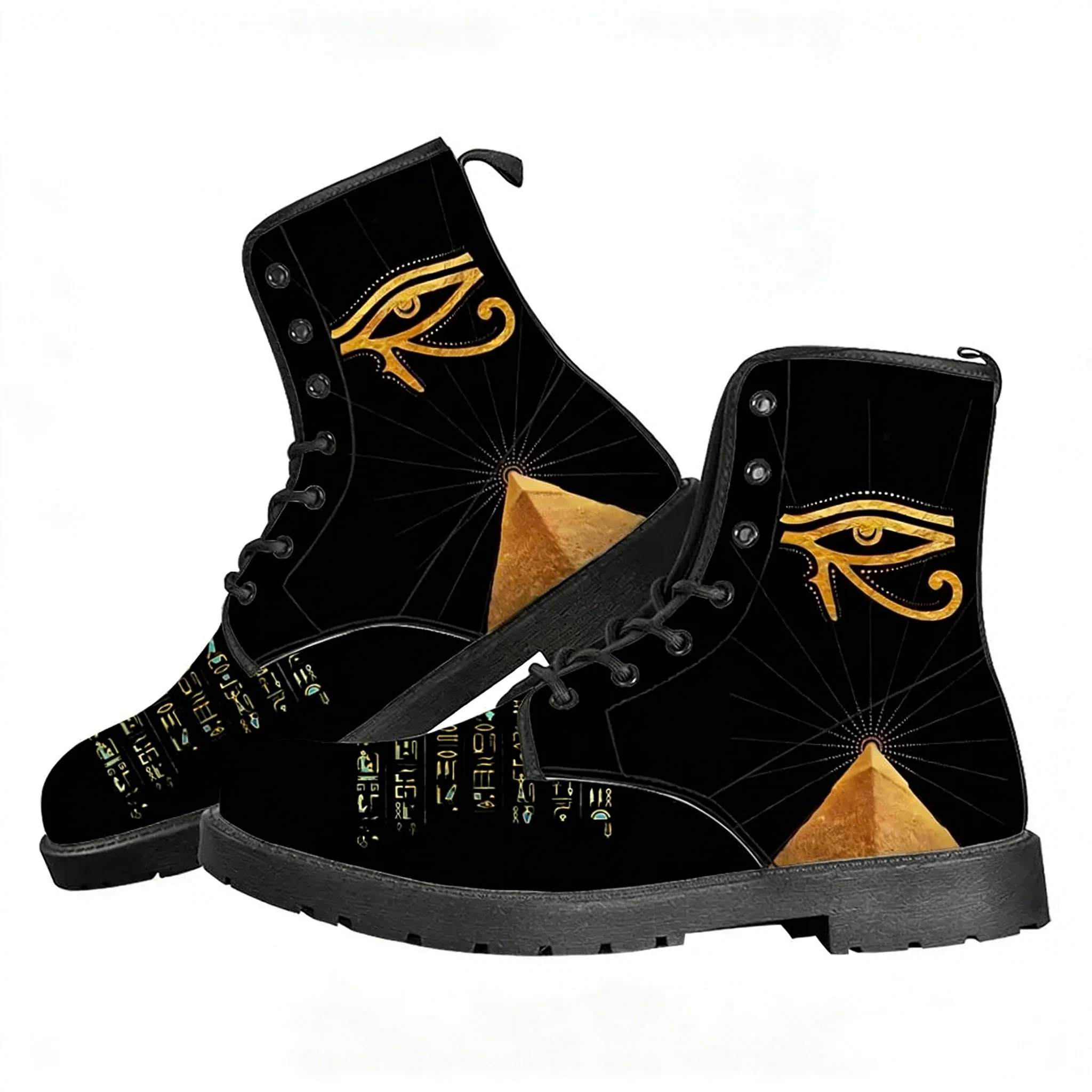 Men Shoes Egypt - أحذية كاجوال بتصميم إله الحورس المصري