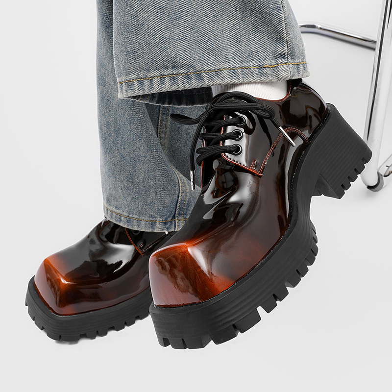 أحذية رجالية من الجلد بنعل سمي - مراجعة Men Shoes For Office Work وسعره