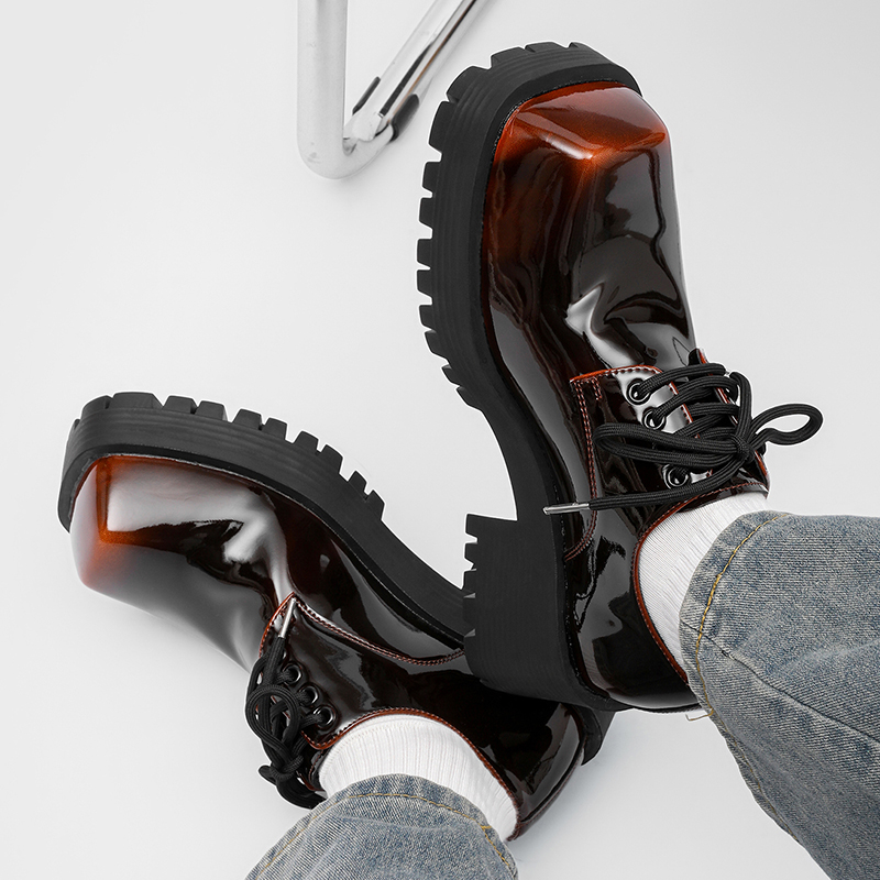 أحذية رجالية من الجلد بنعل سمي - مراجعة Men Shoes For Office Work وسعره