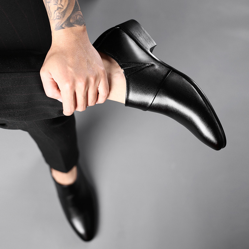 أحذية أكسفورد جلدية فاخرة للرج - مراجعة Men Shoes For Office Work وسعره