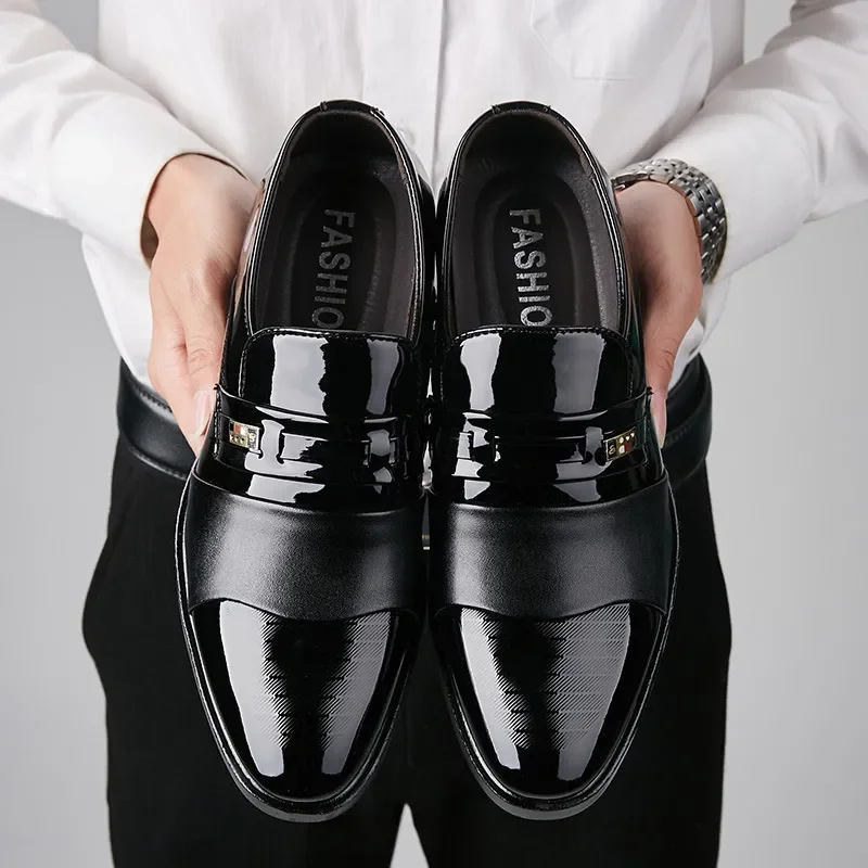 أحذية جلدية للرجال الزفاف الرس - مراجعة Men Shoes For Office Work وسعره