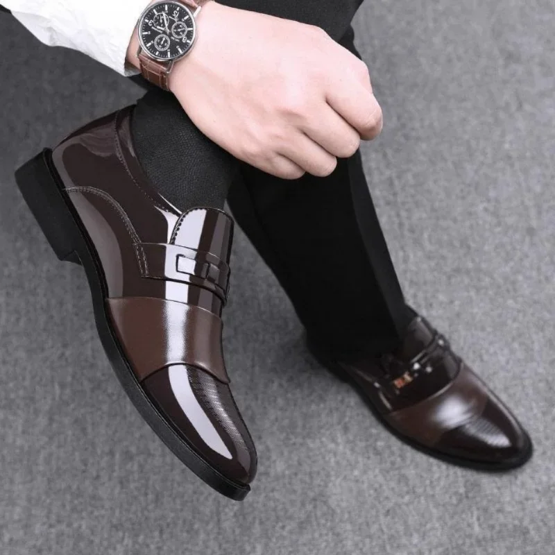 أحذية جلدية للرجال الزفاف الرس - مراجعة Men Shoes For Office Work وسعره