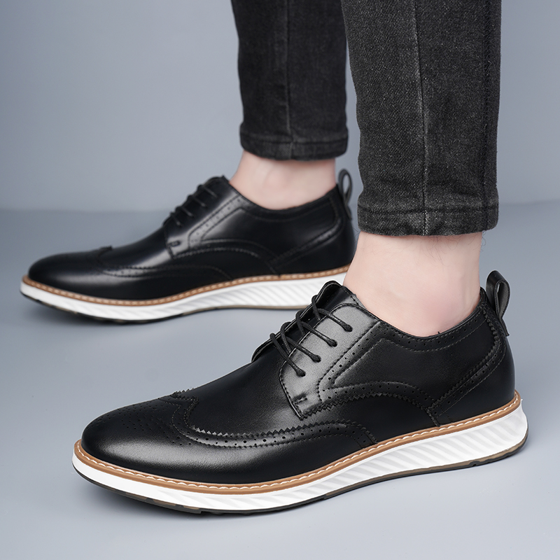 أحذية رجال الأعمال عارضة كلاسي - مراجعة Men Shoes For Office Work وسعره