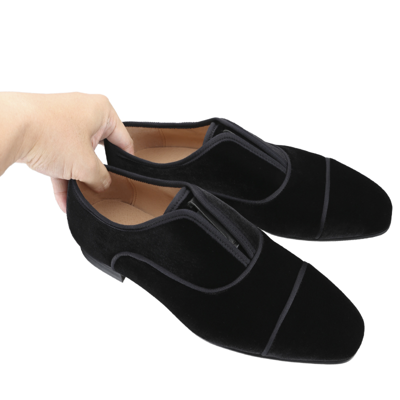 أحذية أكسفورد المخملية على الط - مراجعة Men Shoes Red Bottom وسعره