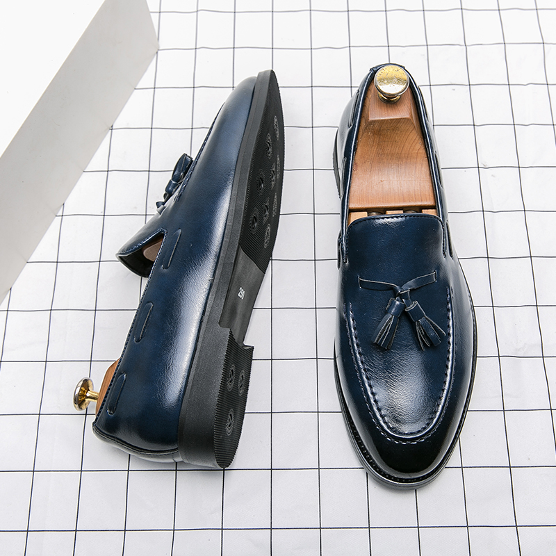 مقاسات: 38-46 أحذية لوفر رجالي - مراجعة Men Shoes Red Bottom وسعره