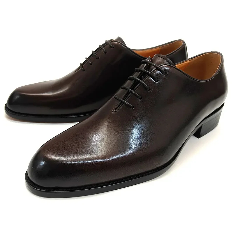 أحذية رجالية مصنوعة يدويًا من  - مراجعة Men Shoes For Office Work وسعره