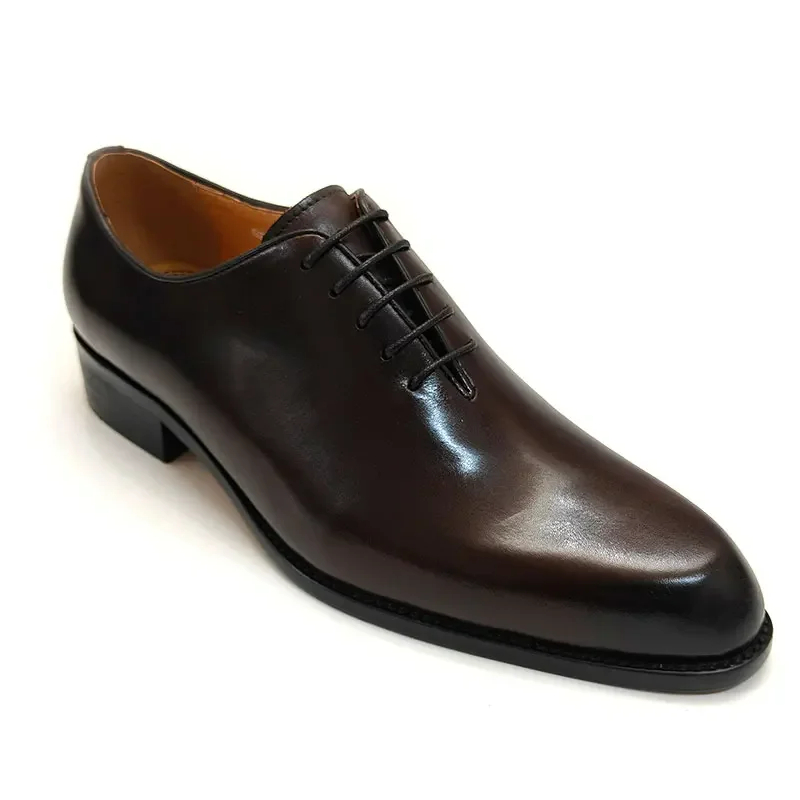 أحذية رجالية مصنوعة يدويًا من  - مراجعة Men Shoes For Office Work وسعره