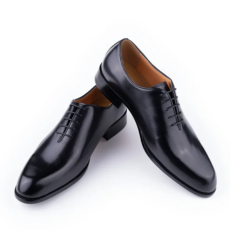 أحذية رجالية مصنوعة يدويًا من  - مراجعة Men Shoes For Office Work وسعره