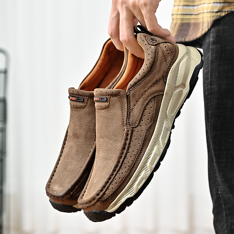 حذاء رجالي الانزلاق على قارب أ - مراجعة Men Shoes For Office Work وسعره