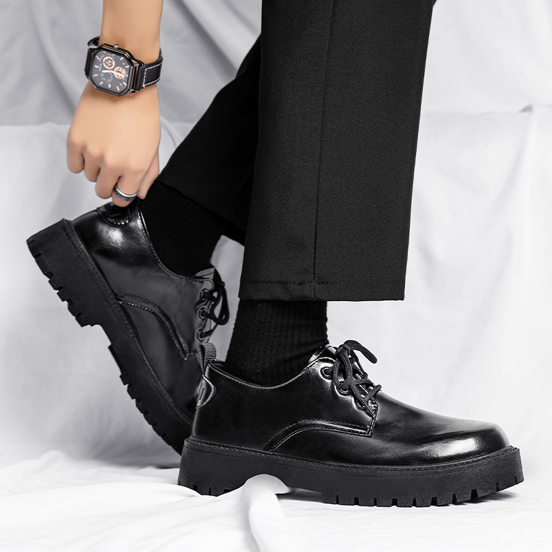أحذية رجالية جلدية كاجوال مريح - مراجعة Men Shoes For Office Work وسعره