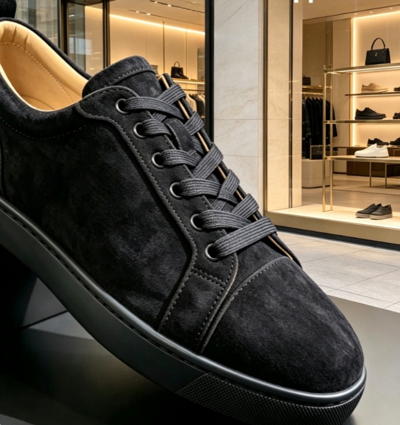 أحذية رياضية فاخرة جديدة ذات ن - مراجعة Men Shoes Red Bottom وسعره