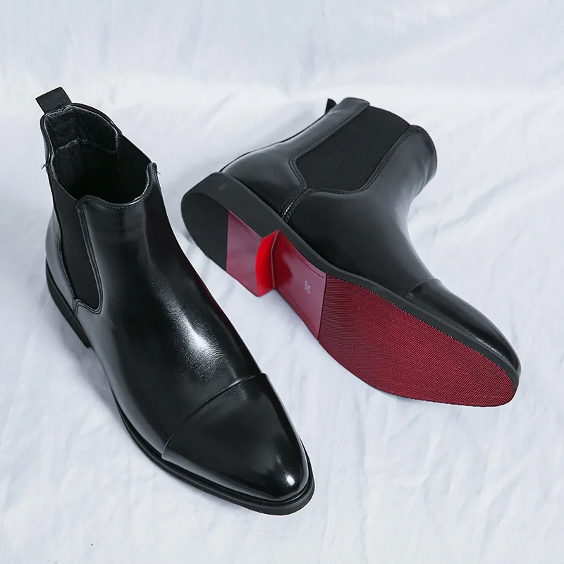 أحذية رجالية الأعمال حذاء من ا - مراجعة Men Shoes Red Bottom وسعره