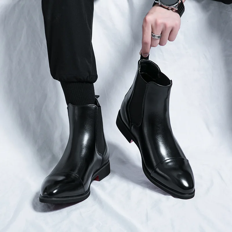 أحذية رجالية الأعمال حذاء من ا - مراجعة Men Shoes Red Bottom وسعره