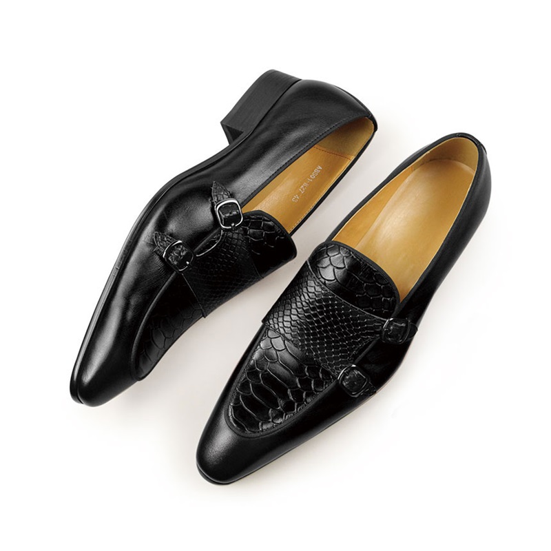 أحذية جلدية مريحة للرجال أحمر  - مراجعة Men Shoes Red Bottom وسعره