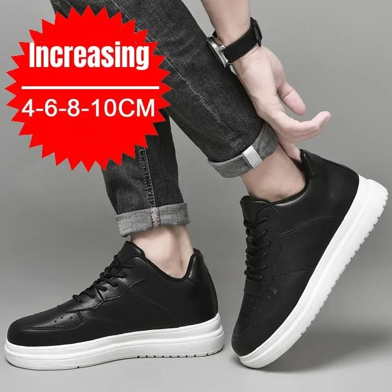 أحذية شتوية جديدة لزيادة الطول - مراجعة Men Shoes Size 46 وسعره