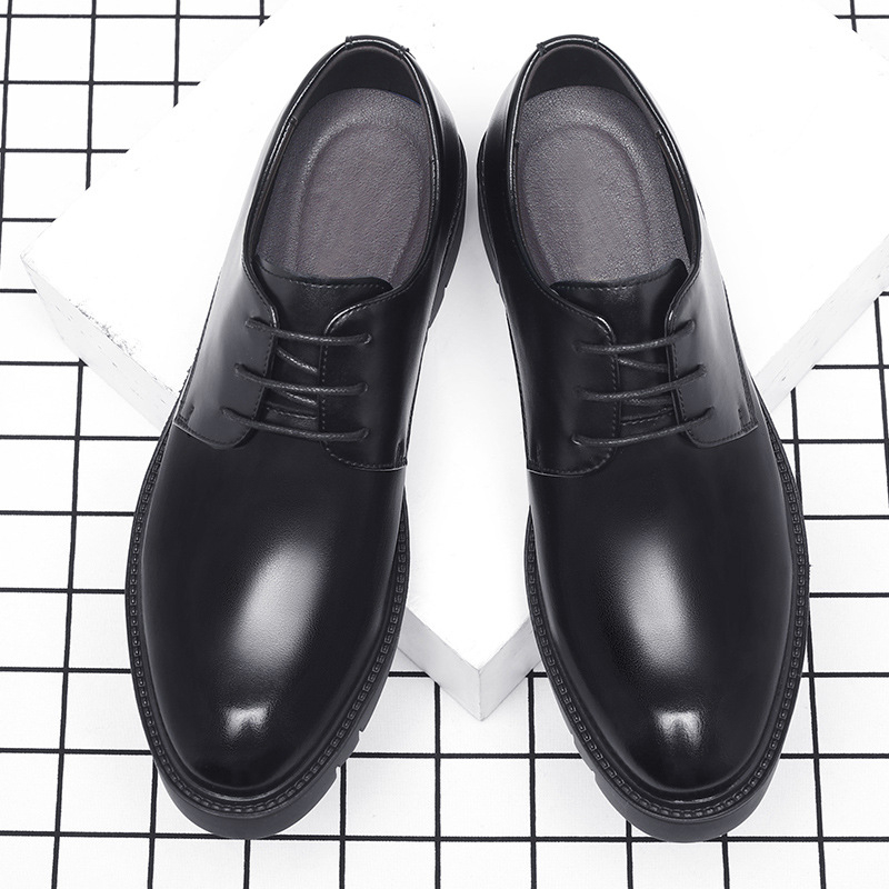 أحذية رجالية رسمية سوداء من ال - مراجعة Men Shoes For Office Work وسعره
