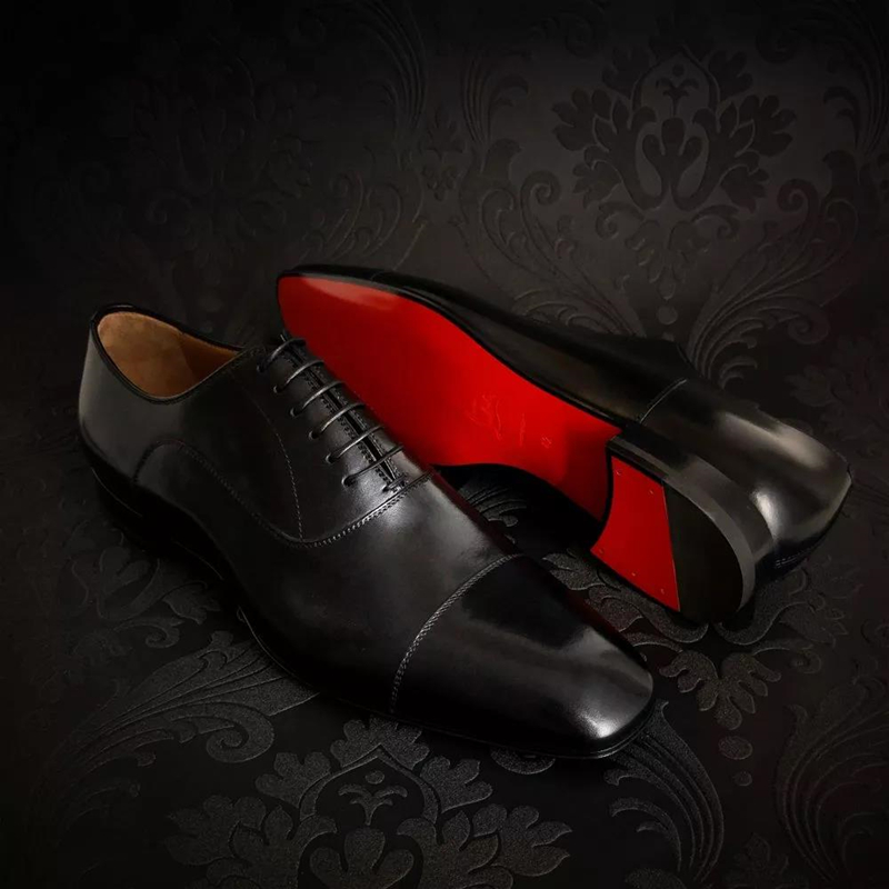 حذاء أوكسفورد بنعل أحمر للرجال - مراجعة Men Shoes Red Bottom وسعره